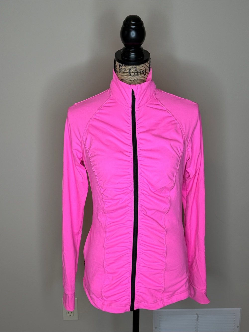 Victorias Secret Women's bright pink Active Zip-Up Jacket